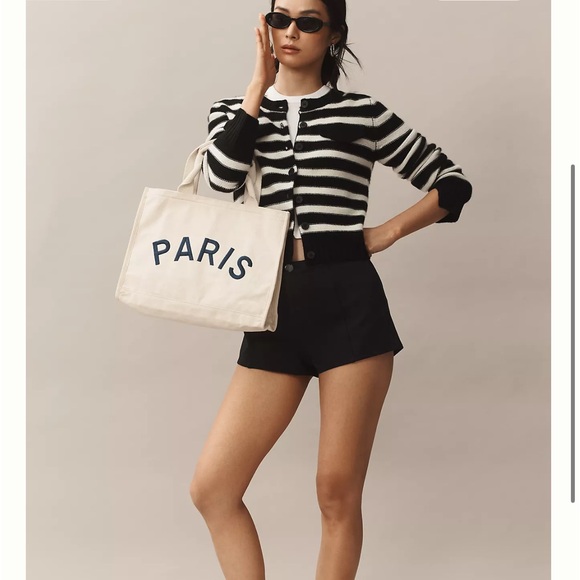 Maeve Sweaters - Maeve Cashmere Cropped Cardigan Sweater